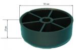 Фурнитура: Опора мебельная №2 h=25мм D=50